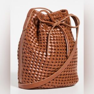 Bembien Isabelle Crossbody Bag. Basket-weave leather. Excellent condition.